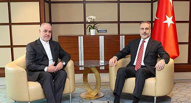 Bakan Fidan, Bosna-Hersek İslam Birliği Başkanı Kavazoviç ile görüştü