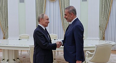 Bakan Fidan, Putin ile bir araya geldi