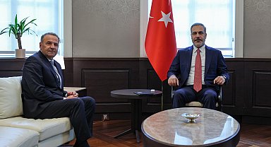 Bakan Fidan, Sosyal Demokrat Partisi Genel Başkanı Layic'i kabul etti