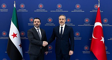 Bakan Fidan, Suriyeli mevkidaşı Şeybani ile görüştü