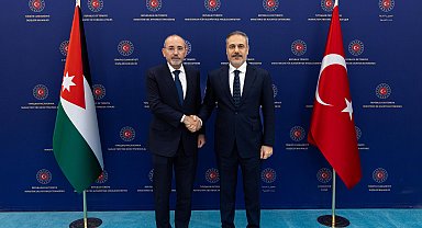 Bakan Fidan, Ürdünlü mevkidaşı es-Safedi ile görüştü