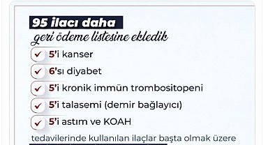 Bakan Işıkhan: 95 ilacı geri ödeme listesine aldık