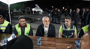 Bakan Işıkhan, işçilerle buluştu