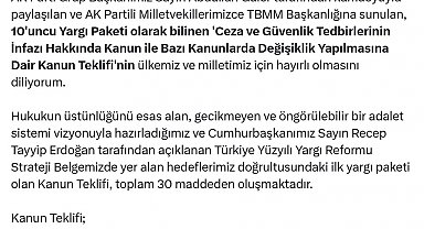 Bakan Tunç: Amacımız, hukuk sistemimizin güven veren yapısını daha da güçlendirmek