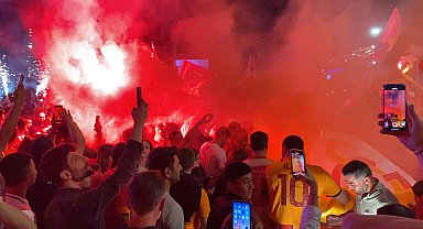 Bodrum'da Galatasaray'ın şampiyonluk coşkusu