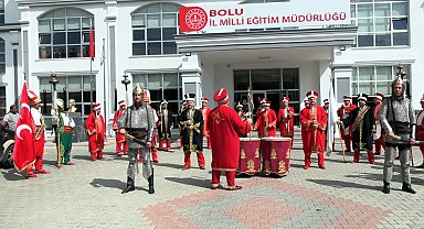 Bolu'da öğretmenlerden mehter takımı kuruldu