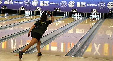 Bowling 1'inci Lig ve Süper Bahar Ligi Türkiye Şampiyonaları Samsun'da devam ediyor