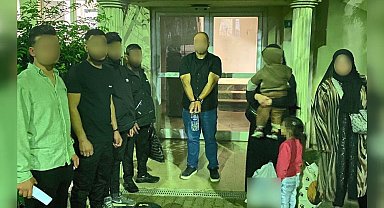 Bursa'da 9 kaçak göçmen yakalandı