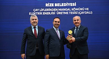Çay çöpünden enerji üretimine ödül