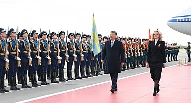 Çin Devlet Başkanı Şi Cinping, Moskova'da