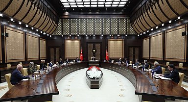 Cumhurbaşkanı Erdoğan, Cumhurbaşkanlığı Politika Kurullarının başkanvekillerini kabul etti