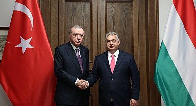Cumhurbaşkanı Erdoğan, Macaristan Başbakanı Orban ile görüştü