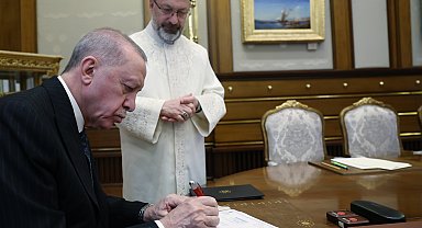 Cumhurbaşkanı Erdoğan, TDV'ye kurban bağışında bulundu