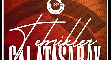 Cumhurbaşkanı Erdoğan'dan, Galatasaray'a şampiyonluk tebriği