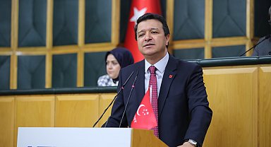 Davutoğlu, Babacan ve Arıkan grup toplantısında konuştu