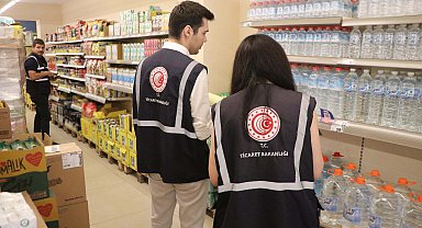 Denizli'de bayram öncesi market denetimi