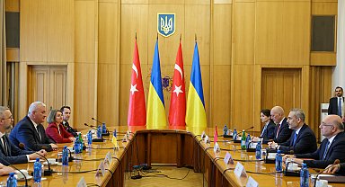 Dışişleri Bakanı Fidan ile Ukrayna Dışişleri Bakanı Sibiha bir araya geldi