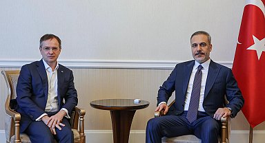 Dışişleri Bakanı Fidan, Moskova'da Devlet Başkanı Danışmanı Medinski'yi kabul etti