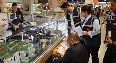 Diyarbakır'da bayram öncesi market ve giyim mağazalarında denetim