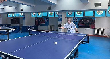 Down sendromlu üniversiteli sporla hayata bağlandı