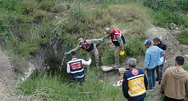 Düştüğü sulama kanalında boğuldu
