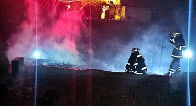 Edirne'de yangın; 3 evde hasar oluştu