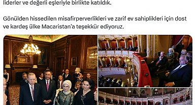 Emine Erdoğan'dan Macaristan paylaşımı