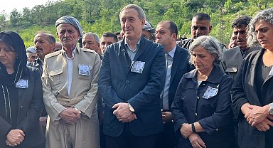 Eski BDP Genel Başkanı Hamit Geylani, Şemdinli'de toprağa verildi