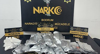 Evde skunk ve kokain ele geçirildi; 1 tutuklama