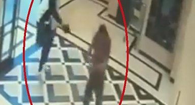 Evine girmek isterken silahlı saldırıya uğradı; o anlar kamerada