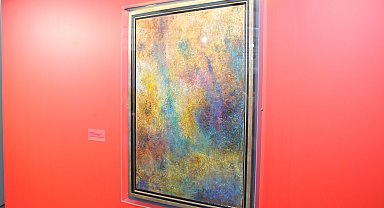 Fahrelnissa Zeid'in özel eseri İstanbul Havalimanı'nda sergilendi