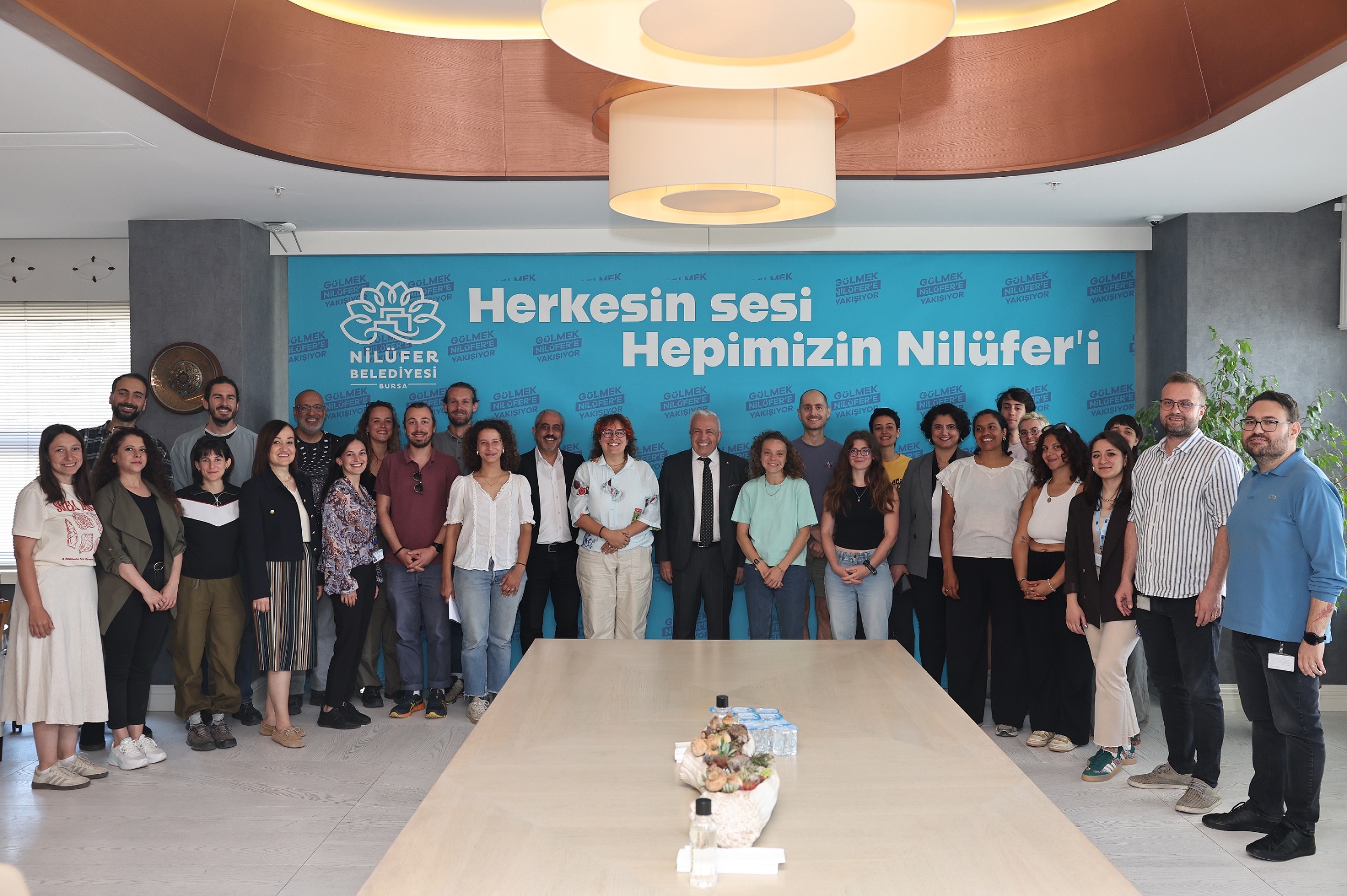 Fransa’dan gelip Nilüfer’in sağlıklı gıda politikalarını incelediler