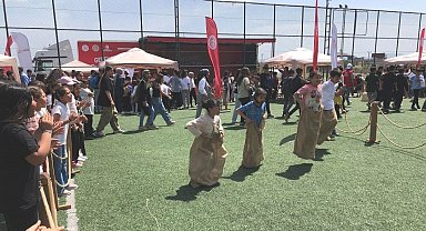 Gaziantep'te depremzede çocuklara etkinlik