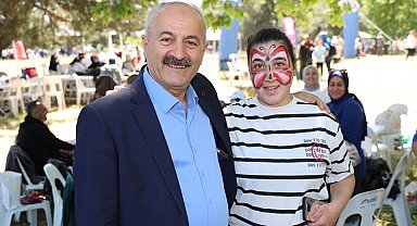 Gebze'de özel çocuklar için 'Enfest Festivali' yapıldı