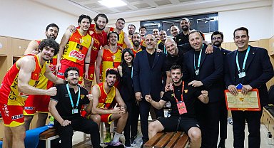 Göztepe potada şampiyonluk için parkede