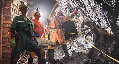 Güney Afrika'daki altın madeninde 260 işçi mahsur kaldı