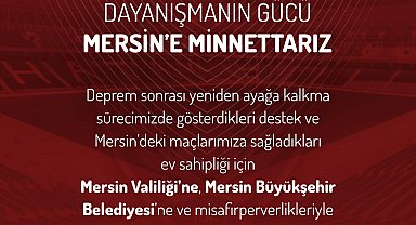 Hatayspor, Mersin'e veda etti