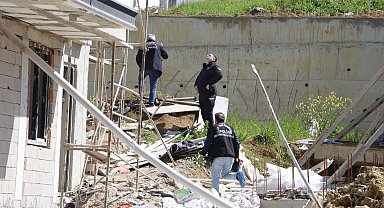 İnşaat halindeki binanın 2'nci katından düşen işçi yaralandı