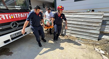 İstanbul- Avcılar'da çalıştığı inşaatın asansör boşluğuna düşen işçi ağır yaralandı