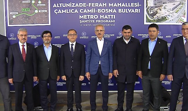 İstanbul- Bakan Uraloğlu: Bugün itibariyle ana hat tünel kazılarını yüzde 99 oranında tamamladık