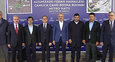 İstanbul- Bakan Uraloğlu: Bugün itibariyle ana hat tünel kazılarını yüzde 99 oranında tamamladık