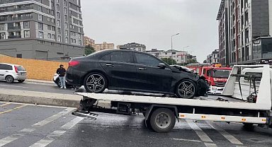 İstanbul - Beylikdüzü'nde zincirleme kazada 4 kişi yaralandı