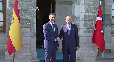 İstanbul - Cumhurbaşkanı Erdoğan, İspanya Başbakanı Pedro Sanchez'i kabul etti