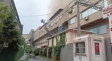 İstanbul - Eyüpsultan'da iş yerinde yangın -1