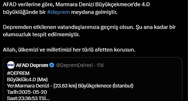 İstanbul - İstanbul'da 4.0 büyüklüğünde deprem Ek görüntü - Ek bilgi