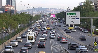 İstanbul - İstanbul'da trafik yoğunluğu yüzde 63