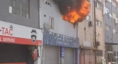 İstanbul- Kağıthane'de iş yerinde yangın: 1 ölü, 1 yaralı -1