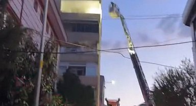 İstanbul - Küçükçekmece'de 6 katlı binada çıkan yangın söndürüldü