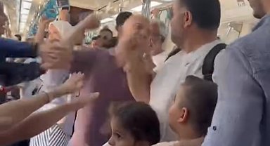 İstanbul-Maltepe'de Marmaray durağında çocuklarının yanında darbedildi
