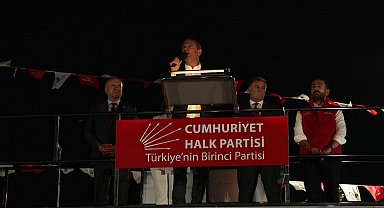 İstanbul - Özgür Özel Pendik'te konuştu